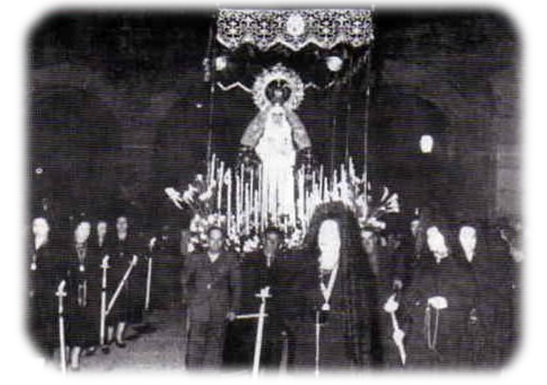 Primera salida de Ntra. Sra. de la Esperanza